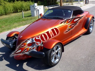 Left front 2001 Plymouth Prowler