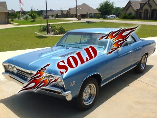 Left front 1967 Chevrolet Chevelle SS
