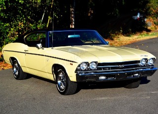 Right front 1969 Chevrolet Chevelle SS
